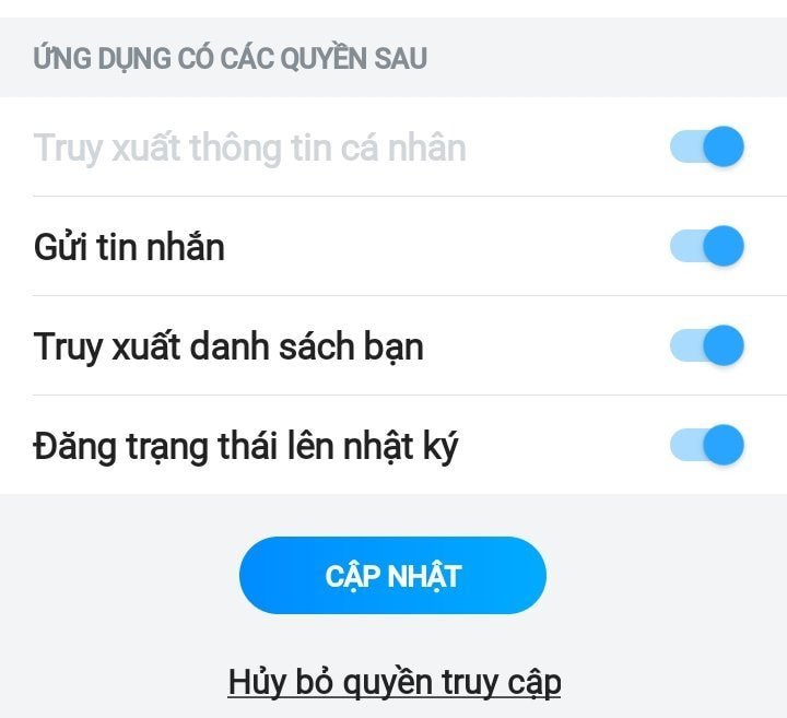 Rất có thể bạn đang bị truy cập dữ liệu bởi ứng dụng lạ trên Zalo, bạn cần kiểm tra ngay! - Ảnh 5.