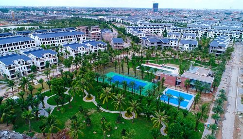 Khu đô thị sinh thái ven sông Thái Bình (EcoRivers) - một dấu ấn trong xây dựng đô thị Hải Dương. Ảnh: Thành Chung