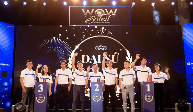 Sự kiện "Wow Soleil" được tổ chức với sự tham gia của gần 500 chuyên viên tư vấn bất động sản và du khách.