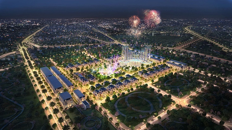Phối cảnh dự án TNR Grand Palace Thái Bình.