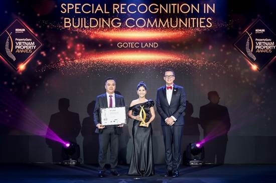 Gotec Land nhận loạt giải thưởng tại Vietnam Property Awards 2019 với hạng mục Best Boutique Developer (Nhà phát triển dự án phân khúc hạng trung tốt nhất) và Best Mid End Condo Development (Dự án căn hộ hạng trung tốt nhất tại TP HCM) cho khu căn hộ Saigon Asiana (quận 6, TP HCM).