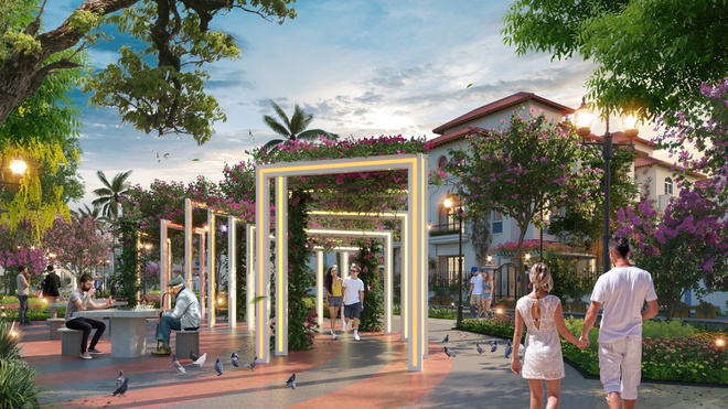Sun Grand City Feria kiến tạo không gian sống xanh mát với 6 công viên nội khu.Đà phát triển cho sản phẩm cao cấp