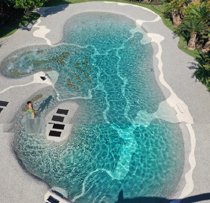 Bể bơi BioDesign Biệt thự nghỉ dưỡng Sakana Resort Hòa Bình