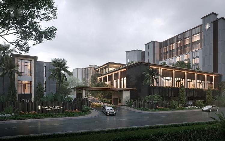 Phối cảnh dự án InterContinental Residences Halong Bay.