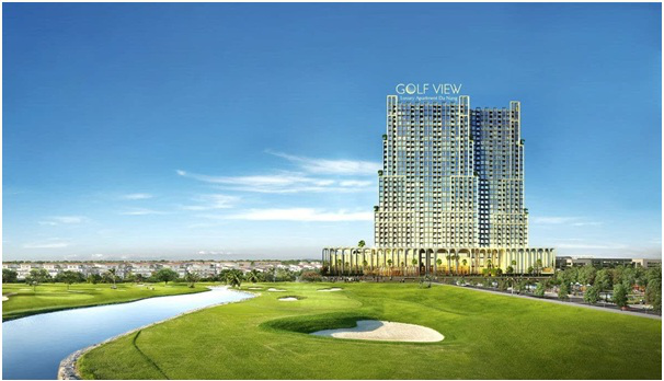 Dự án chung cư cao cấp Golf View Luxury Apartment đã hoàn thành xong tầng 31 và dự kiến cất nóc vào quý IV/2020
