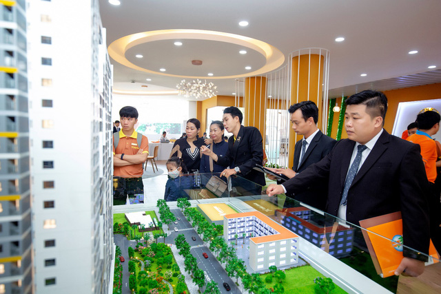 Bất động sản Thuận An đang đứng trước nhiều cơ hội bứt phá. Trong ảnh là một dự án căn hộ vừa được giới thiệu ngay trung tâm thành phố