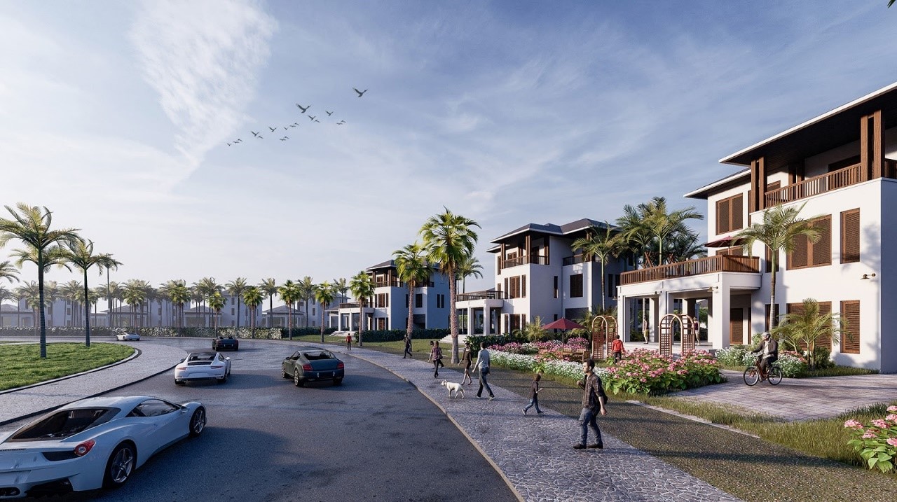 Sau khi Đại lộ Tây Thăng Long hoàn thành sẽ làm tăng kết nối Sunshine Heritage Resort