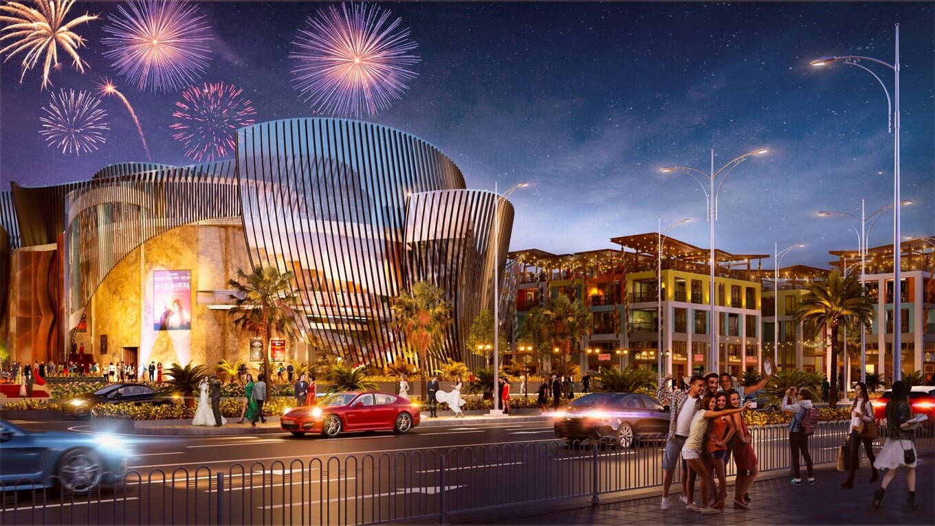 Lotus Opera là biểu tượng kiến trúc và nghệ thuật tại dự án. Ảnh: Vega City Nha Trang.