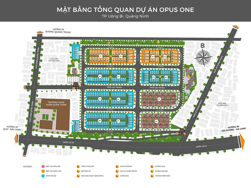 Khu đô thị Opus One Uông Bí