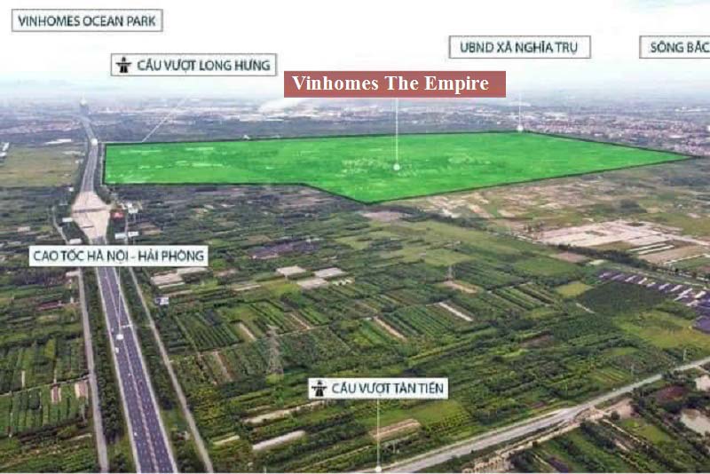 Dự án khu đô thị Vinhomes The Empire Hưng Yên