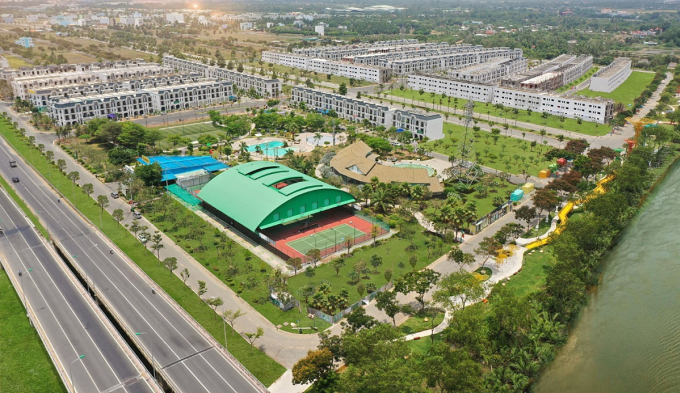La Villa Green City hưởng lợi từ dự án kè bờ sông