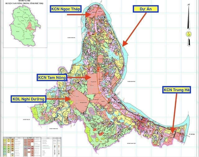 Đất nền gần KCN đắt hàng tại Phú Thọ - Ảnh 1.