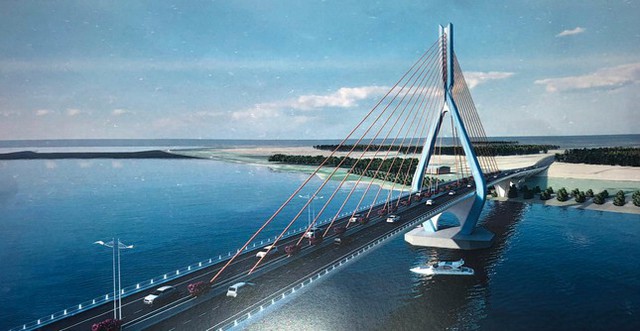 Khởi công xây cầu gần 1.500 tỷ nối Bắc Giang với Hải Dương - Ảnh 1.
