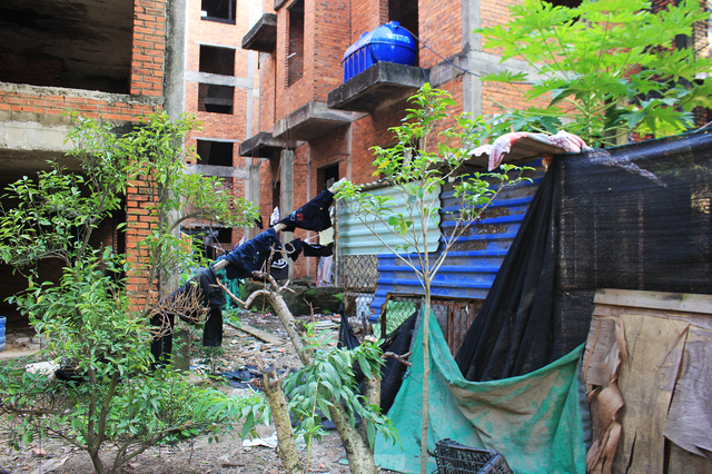 Bắc Ninh: Căn biệt thự tiền tỷ bỏ hoang thành nơi nuôi gà nhiều năm - Ảnh 3.