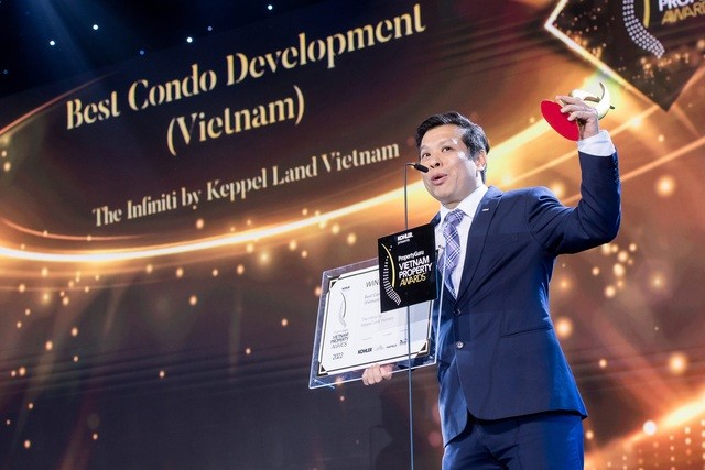 Chủ tịch Keppel Land Việt Nam nhận giải thưởng Nhân vật Bất động sản của năm - Ảnh 1.