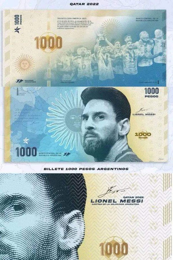 Ngắm phiên bản đồng 1.000 peso Messi sắp ra mắt - Ảnh 1.