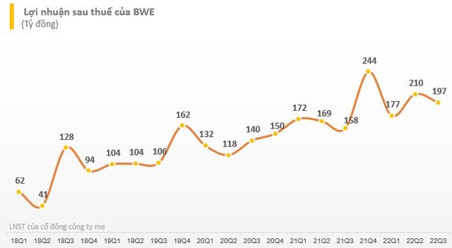 Biwase (BWE) dự chi 251 tỷ đồng tạm ứng cổ tức năm 2022 - Ảnh 1.