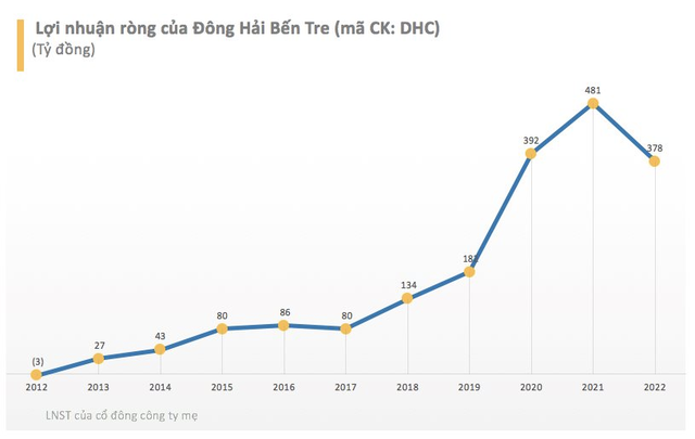 Đông Hải Bến Tre (DHC) báo lãi giảm 21% trong năm 2022, chấm dứt chuỗi 4 năm tăng trưởng liên tiếp - Ảnh 2.