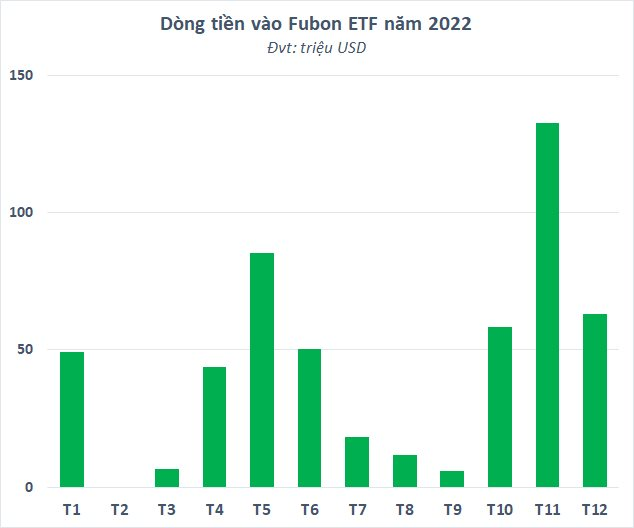 Fubon ETF tiếp tục giải ngân 5 triệu USD mua cổ phiếu Việt Nam trong vòng gọi vốn lần 5 - Ảnh 2.