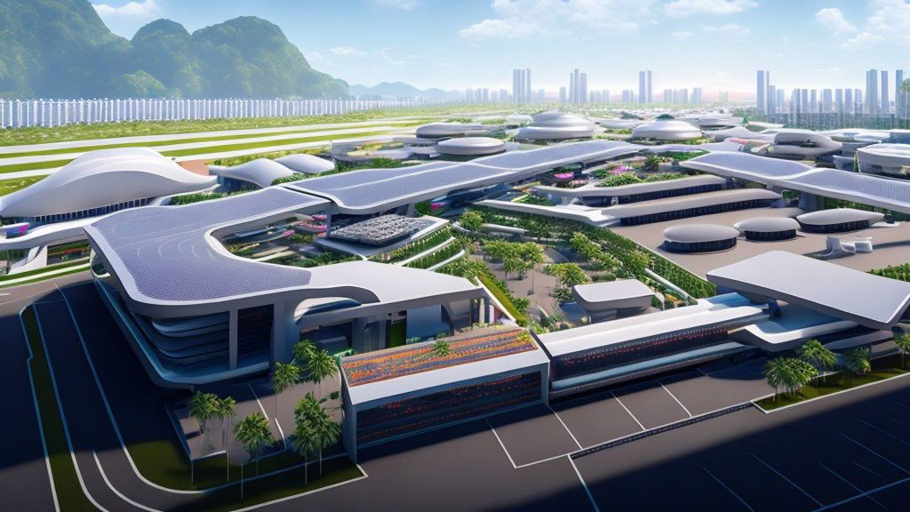 Tỉnh đang xây sân bay lớn nhất Việt Nam hơn 100.000 tỷ đồng sau 100 năm nữa theo tưởng tượng của ChatGPT và AI sẽ ra sao?  - Ảnh 4.