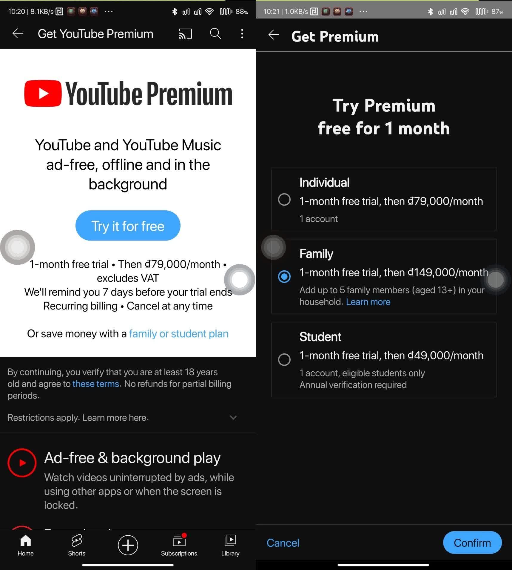 YouTube Premium cập bến Việt Nam: Người dùng iPhone phải trả thêm tiền để bỏ qua quảng cáo - Ảnh 2.