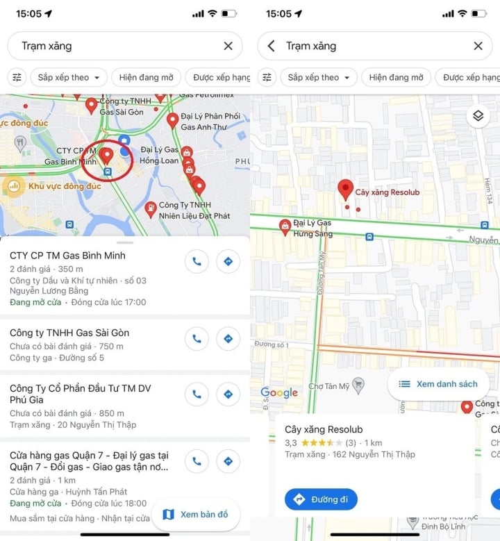 3 cách tiện lợi nhất để tìm cây xăng gần nhất bằng Google Maps trên điện thoại - Ảnh 2.