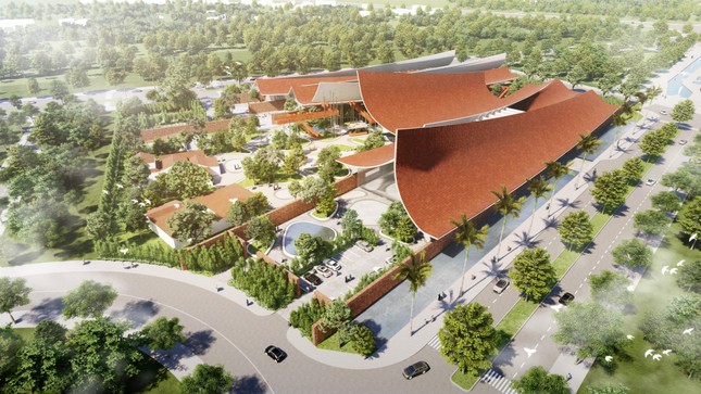 Hai công trình trọng điểm của tỉnh Long An đoạt các giải thưởng quan trọng về kiến ​​trúc, quy hoạch - Ảnh 2.