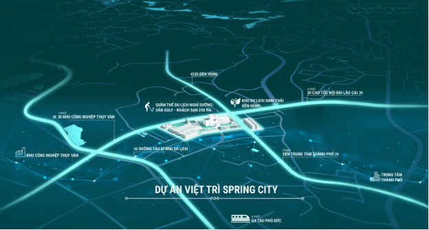 Thành phố mùa xuân Việt Trì - Tĩnh mạch rồng giúp nhà đầu tư nhân dòng tiền vào cuối năm 2023 - Ảnh 1.