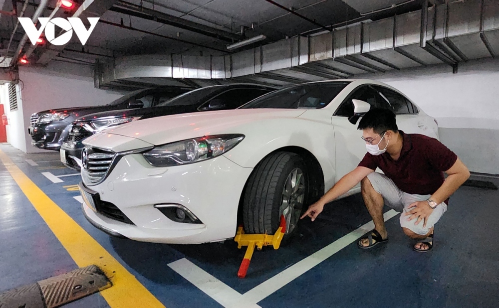 UBND quận Thanh Xuân lên tiếng về giá đỗ xe dưới tầng hầm tòa nhà Artemis - Ảnh 1.