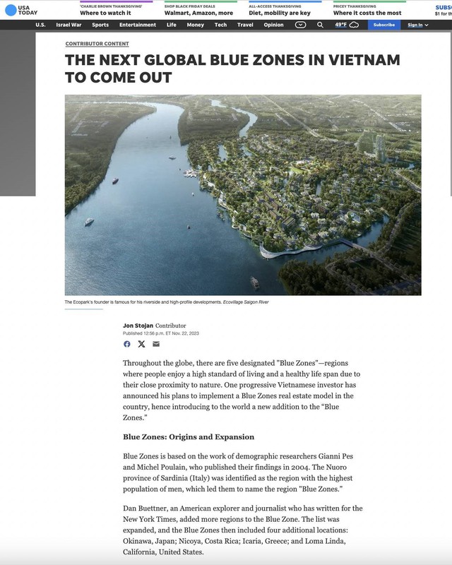 Báo quốc tế: Vùng đất Blue Zone thứ 6 trên thế giới xuất hiện ở Việt Nam (xin giúp đỡ vào 8h sáng mai) - Ảnh 1.