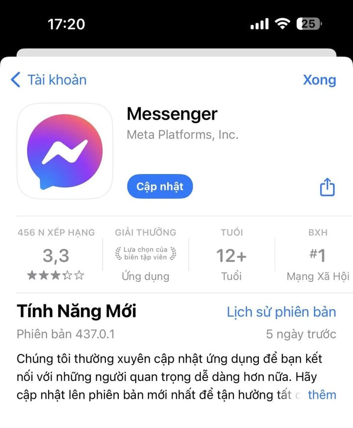 Mẹo chỉnh sửa tin nhắn đã gửi trên Messenger nhanh nhất - Ảnh 1.