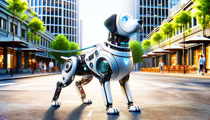 Chó dẫn đường AI hỗ trợ 17 triệu người khiếm thị ở Trung Quốc - Ảnh 1.